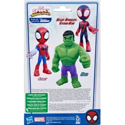 Hasbro Marvel Spidey E I Suoi Fantastici Amici Action Figure Di Supersized Hulk, Giocattolo Per Eta Prescolare Dai 3 Anni In Su