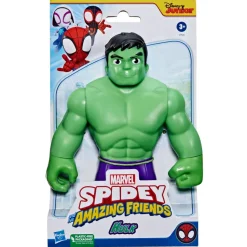 Hasbro Marvel Spidey E I Suoi Fantastici Amici Action Figure Di Supersized Hulk, Giocattolo Per Eta Prescolare Dai 3 Anni In Su