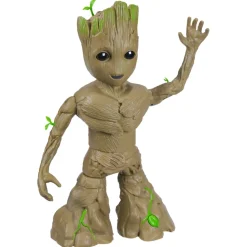 Hasbro Marvel Studios I Am Groot, Groot Balla E Cresce, Action Figure Interattiva Da 34 Cm, Giocattoli Marvel