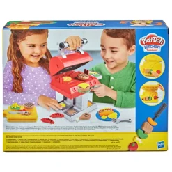 Hasbro Play-Doh Kitchen Creations Barbecue, Per Bambini Dai 3 Anni In Su, Con 6 Colori Atossici