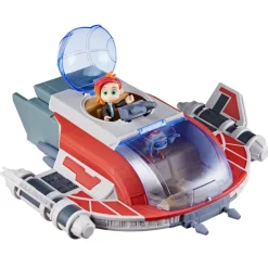 Hasbro Star Wars Nave The Crimson Firehawk E Action Figure, Giocattoli Di Star Wars, Giocattoli Per Eta Prescolare (43 Cm)