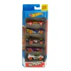 Hot Wheels- Confezione Da 5 Macchinine In Scala 1:64, Veicoli Assortiti, 3+Anni