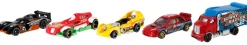 Hot Wheels- Confezione Da 5 Macchinine In Scala 1:64, Veicoli Assortiti, 3+Anni