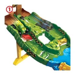 Hot Wheels Monster Trucks Torneo Dei Titani Playset Con Monster Truck Bigfoot E Gunkster Per Sfide Testa A Testa, Giocattolo Per Bambini Dai 4 Anni In Su