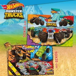 Hot Wheels Puzzle Maxifloor 2 X 60