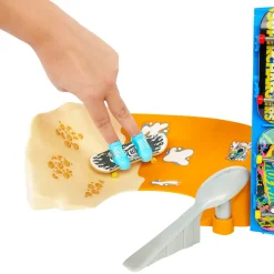 Hot Wheels Skate Ciotola Per Cereali Da Skate Di Tony Hawk, Playset A Tema Cereali Con 1 Fingerboard E 1 Paio Di Scarpine Da Skate