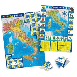 I'M A Genius Geopuzzle La Mia Bella Italia .