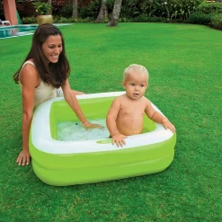 Intex Piscina Baby Rettangolare 85X85X23 Cm