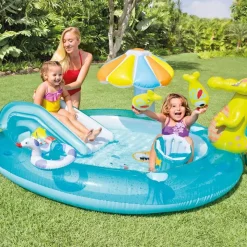 Intex Playcenter Alligatore Con Spruzzo 201X170X84Cm