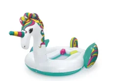 Isola Gonfiabile Unicorno Gigante Per 6 Persone Bestway® (5.90 M)