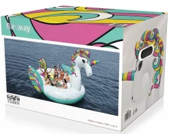Isola Gonfiabile Unicorno Gigante Per 6 Persone Bestway® (5.90 M)