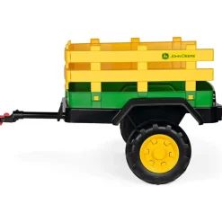 John Deere Peg Perego Dual Force Trailer E Il Rimorchio Per Il Trattore John Deere Dual Force.