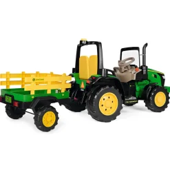 John Deere Peg Perego Dual Force Trailer E Il Rimorchio Per Il Trattore John Deere Dual Force.