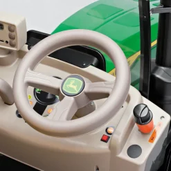 John Deere Peg Perego Dual Force Il Trattore Elettrico A 2 Posti Super Potente