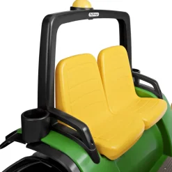 John Deere Peg Perego Dual Force Il Trattore Elettrico A 2 Posti Super Potente