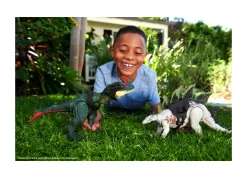 Jurassic World Predatori Giganti Stegosauro, Dinosauro Di Grandi Dimensioni Con Mossa D'Attacco E Attrezzatura Di Tracciamento, Per Gioco Classico E Digitale, Giocattolo, 4+ Anni, Hlp24