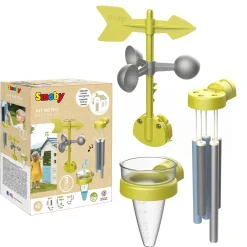 Kit Meteo Compatibile Con Casette Smoby: Sonaglio, Anemometro E Pluviometro