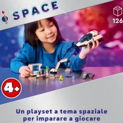 Lego City 60429 Navetta Spaziale E Scoperta Di Asteroidi, Gioco Per Bambini 4+ Con Astronave Giocattolo, Gru E 2 Minifigure