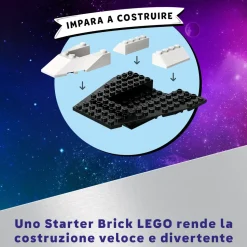 Lego City 60429 Navetta Spaziale E Scoperta Di Asteroidi, Gioco Per Bambini 4+ Con Astronave Giocattolo, Gru E 2 Minifigure