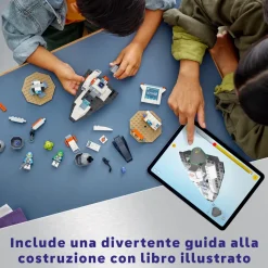Lego City 60429 Navetta Spaziale E Scoperta Di Asteroidi, Gioco Per Bambini 4+ Con Astronave Giocattolo, Gru E 2 Minifigure