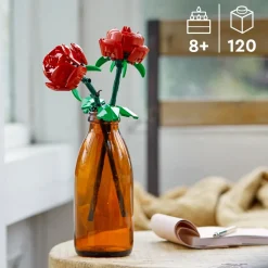 Lego Creator 40460 Rose Set Fiori Finti Compatibile Con Bouquet Di Fiori Artificiali, Regalo Di San Valentino Per Lei O Lui