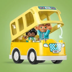 Lego Duplo 10988 Lo Scuolabus, Gioco Educativo Con Veicolo E Personaggi, Regalo Didattico Per Bambini E Bambine Da 2+ Anni