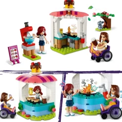Lego Friends 41753 Negozio Di Pancake, Giochi Creativi Per Bambini E Bambine 6+ Anni Con Mini Bamboline E Coniglio Giocattolo