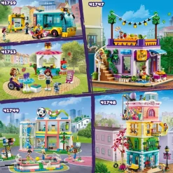 Lego Friends 41753 Negozio Di Pancake, Giochi Creativi Per Bambini E Bambine 6+ Anni Con Mini Bamboline E Coniglio Giocattolo