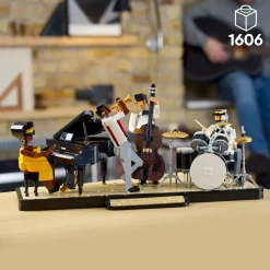Lego Ideas 21334 Quartetto Jazz, Idee Regalo Per Adulti Amanti Della Musica Con Musicisti E Strumenti: Pianoforte E Batteria