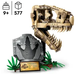 Lego Jurassic World 76964 Fossili Di Dinosauro: Teschio Di T. Rex Giocattolo, Giochi Per Bambini 9+ Con Fossile Da Costruire