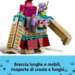 Lego Minecraft 21257 Legends Resa Dei Conti Con Il Divoratore, Gioco D'Azione Per Bambini Di 8+ Anni Con Personaggi Popolari