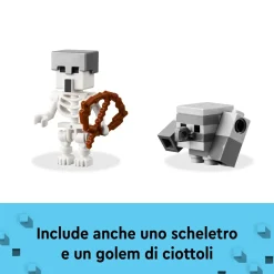 Lego Minecraft 21257 Legends Resa Dei Conti Con Il Divoratore, Gioco D'Azione Per Bambini Di 8+ Anni Con Personaggi Popolari
