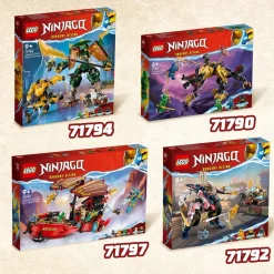 Lego Ninjago 71790 Cavaliere Del Drago Cacciatore Imperium, Mostro Giocattolo Con 3 Minifigure, Giochi Per Bambini 6+ Anni