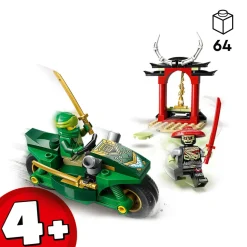 Lego Ninjago 71788 Moto Ninja Di Lloyd, Motocicletta Giocattolo Per Bambini In Eta Prescolare, Set Di Giochi Educativi 4+