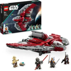Lego Star Wars 75362 Shuttle Jedi T-6 Di Ahsoka Tano, Astronave Giocattolo Con 4 Minifigure, Regalo Della Serie Ahsoka