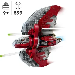 Lego Star Wars 75362 Shuttle Jedi T-6 Di Ahsoka Tano, Astronave Giocattolo Con 4 Minifigure, Regalo Della Serie Ahsoka