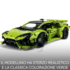 Lego Technic 42161 Lamborghini Huracan Tecnica, Modellino Di Auto Da Costruire, Macchina Giocattolo Per Bambini