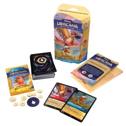 Lorcana Disney Starter Deck Rubino & Zaffiro Nelle Terre D'Inchiostro Ravensburger