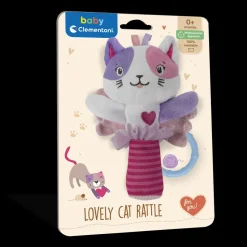 Lovely Cat Soft Rattle