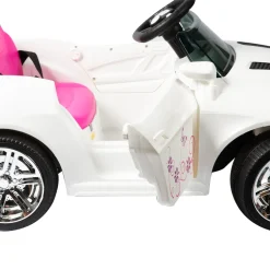 Macchina Elettrica 6V Telecomandata Per Bambini Con Luci, Suoni Realistici E Velocita Massima Di 3 Km/H Caricabatteria Incluso Disponibile In Due Varianti