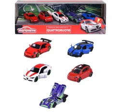 Majorette Giftpack Quattroruote (7,5 Cm In Metallo Pressofuso).