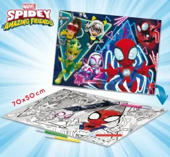 Marvel Puzzle Df Maxi Floor 35 Spidey