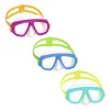 Maschera Caymen, 3-6 Anni, 3 Colori Assortiti, Lenti In Policarbonato E Con Protezione Uv
