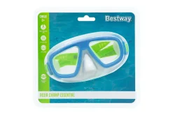 Maschera Caymen, 3-6 Anni, 3 Colori Assortiti, Lenti In Policarbonato E Con Protezione Uv