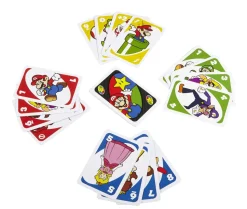 Mattel Games-Uno Gioco Di Carte Versione Super Mario Bros, 7+ Anni