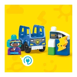 Mega Bloks Green Town Bus Ecologico Amici Bio, Set Da Costruzione Con 36 Blocchi, Giocattolo Per Bambini 1+ Anni, Hdx90