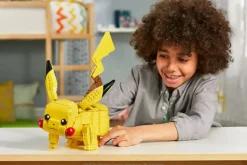 Mega Construx- Pokemon Pikachu Gigante, Personaggio Da Assemblare Da Oltre 600 Pezzi, 8+Anni