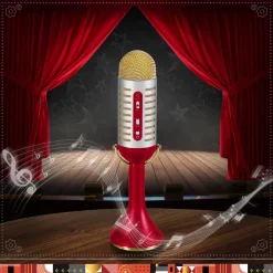 Microfono Musicale Bluetooth Vintage