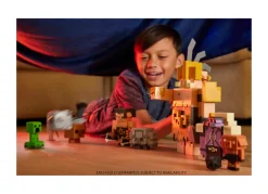 Minecraft Personaggio Guardiano Del Portale, Con Mossa Di Attacco E Accessorio, Action Figure Da Collezione Minecraft Legends Alta Piu Di 8 Cm, Giocattolo Per Bambini, 6+ Anni, Gyr77