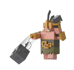 Minecraft Personaggio Guardiano Del Portale, Con Mossa Di Attacco E Accessorio, Action Figure Da Collezione Minecraft Legends Alta Piu Di 8 Cm, Giocattolo Per Bambini, 6+ Anni, Gyr77